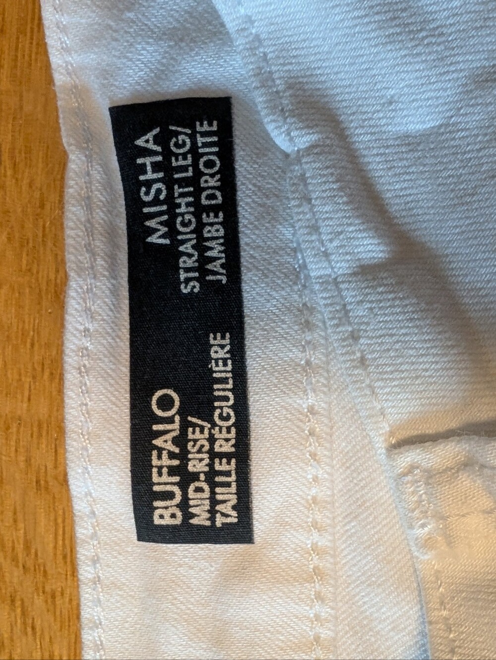 Buffalo Misha Straight Mid Rise Jeans,16 - Picture 3 of 7